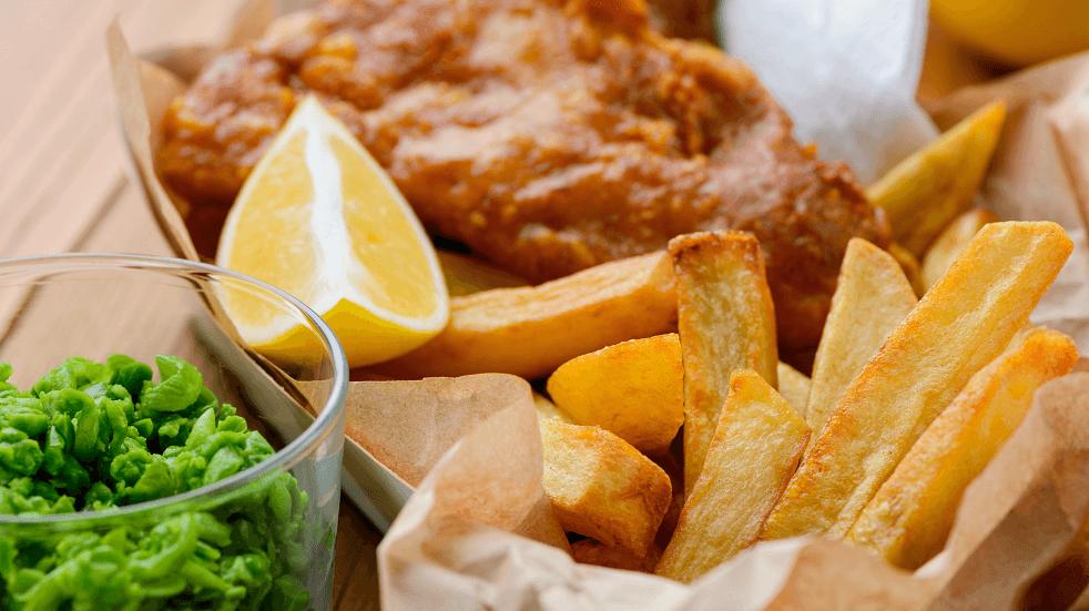 Pub lunch - traditional meal